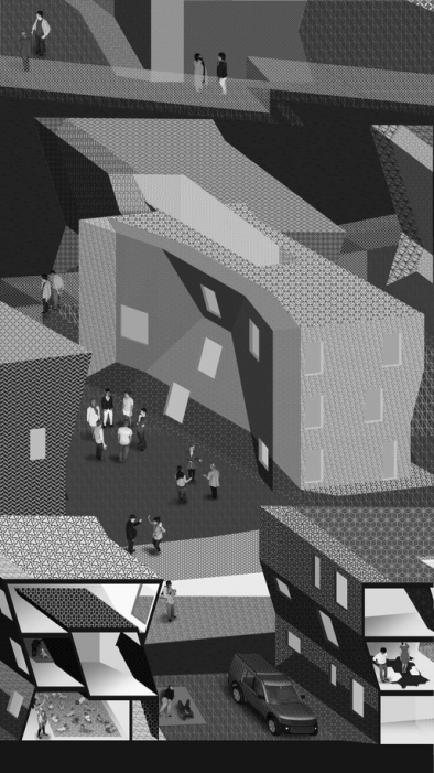 Still from View of Life in the New Development, an animation produced as part of Zago Architecture’s Property with Properties project. 